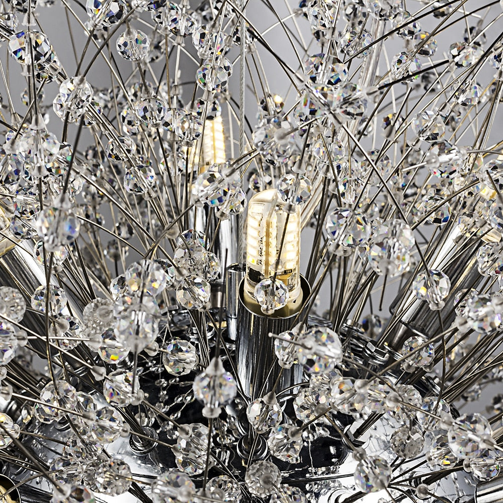 Modern Crystal Sputnik Chandelier