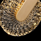 Glam Glas Ring Pendelleuchte