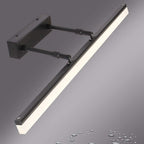Moderne Badleuchte aus Metall, linear