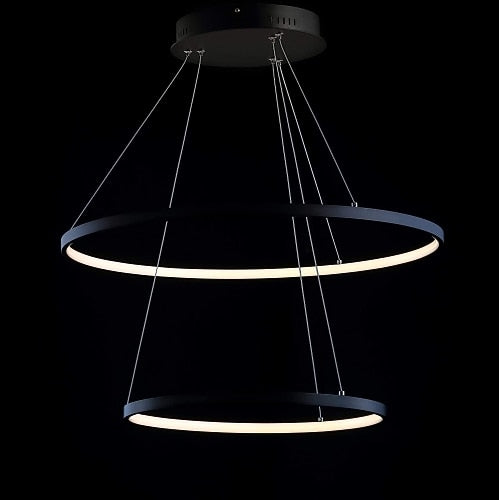 Modern Metal Ring Pendant Light