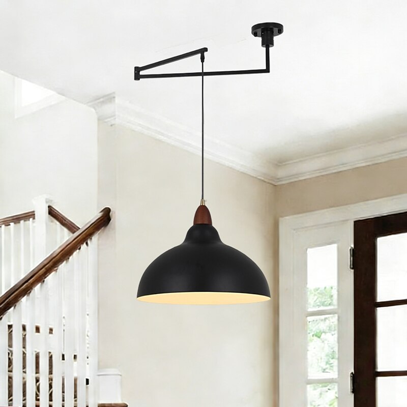 Industrial Metal Dome Pendant Light