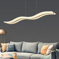 Modern Acrylic Wave Pendant Light