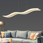 Moderne Acryl-Wellen-Pendelleuchte