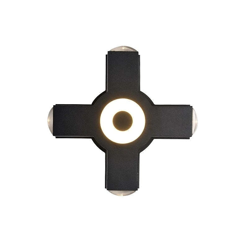 Modern Metal Cross-Beam Wall Light