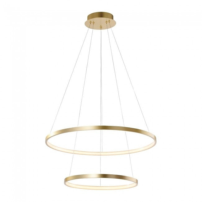 Modern Metal Ring Pendant Light