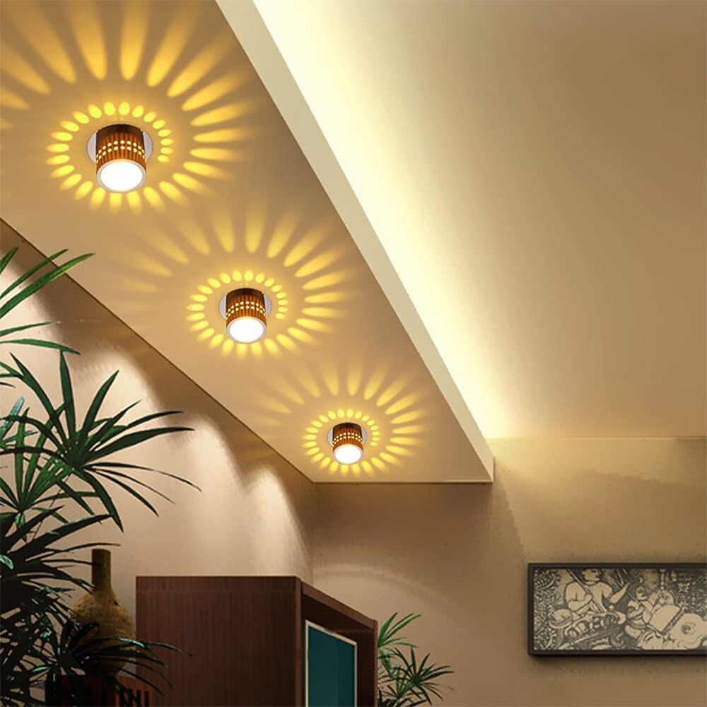 Modern Metal Cylinder Wall Light
