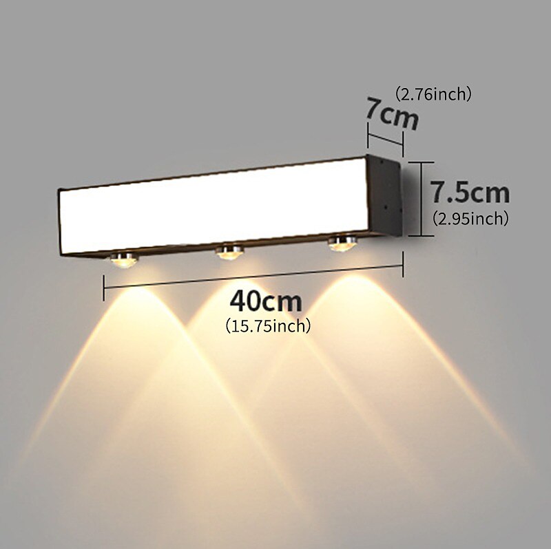 Modern Metal Linear Wall Light