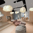 Suspension nuage moderne en PVC