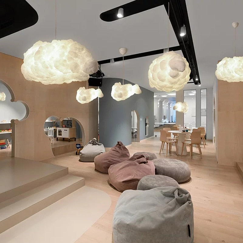 Modern PVC Cloud Pendant Light