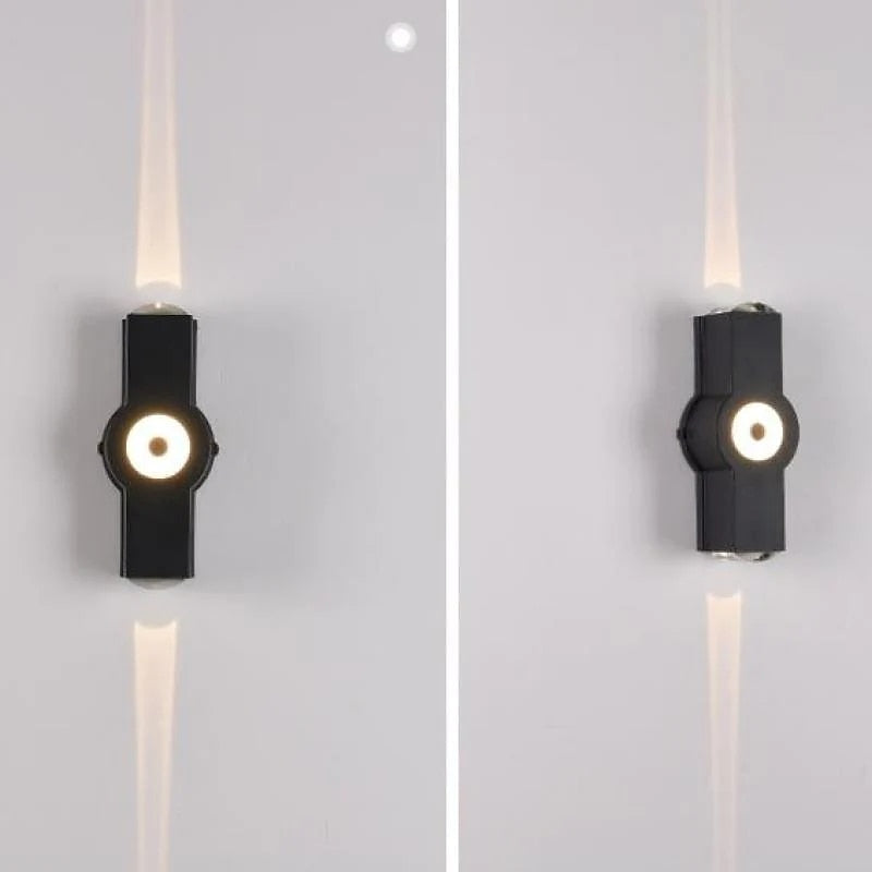 Modern Metal Cross-Beam Wall Light