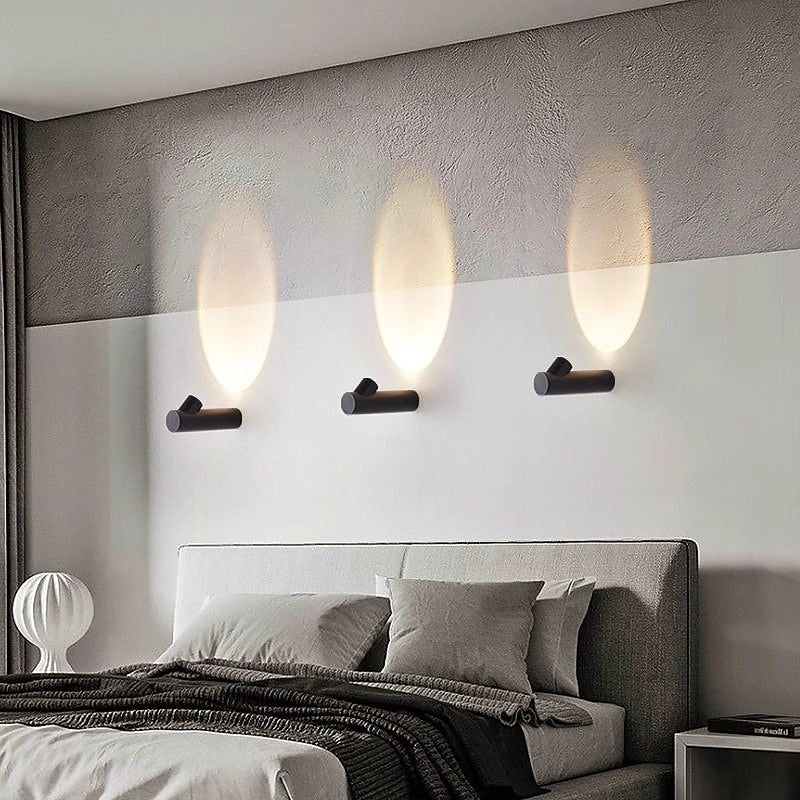 Modern Metal Cylinder Wall Light