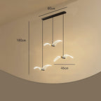 Moderne Acryl-Wellen-Pendelleuchte