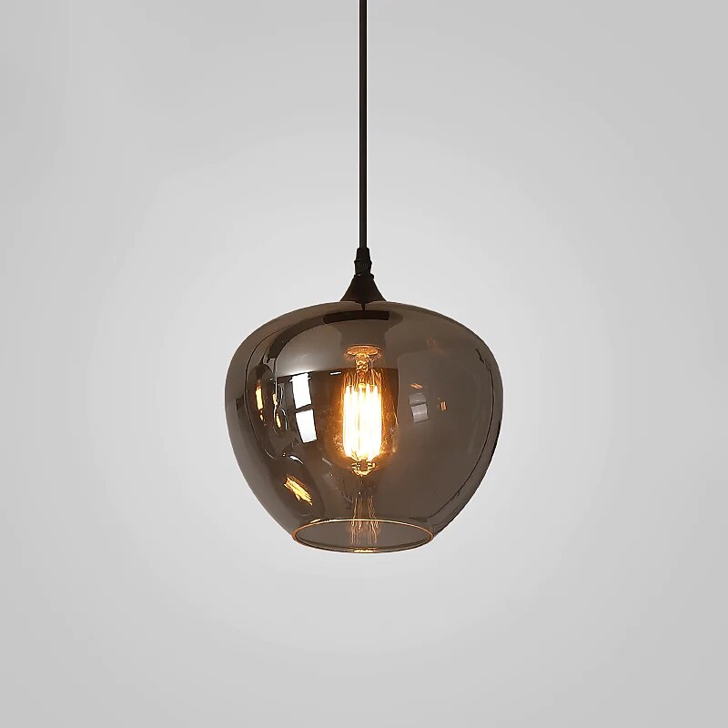 Modern Glass Globe Pendant Light