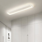 Plafonnier linéaire en métal de style moderne