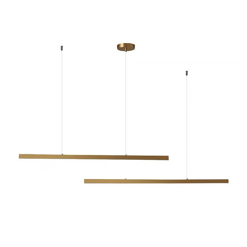 Modern Metal Linear Pendant Light