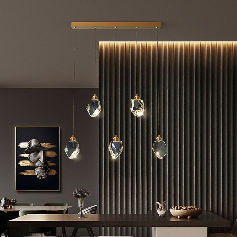 Glam Glass Cascade Pendant Light