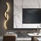 Modern Acrylic Wave Wall Light