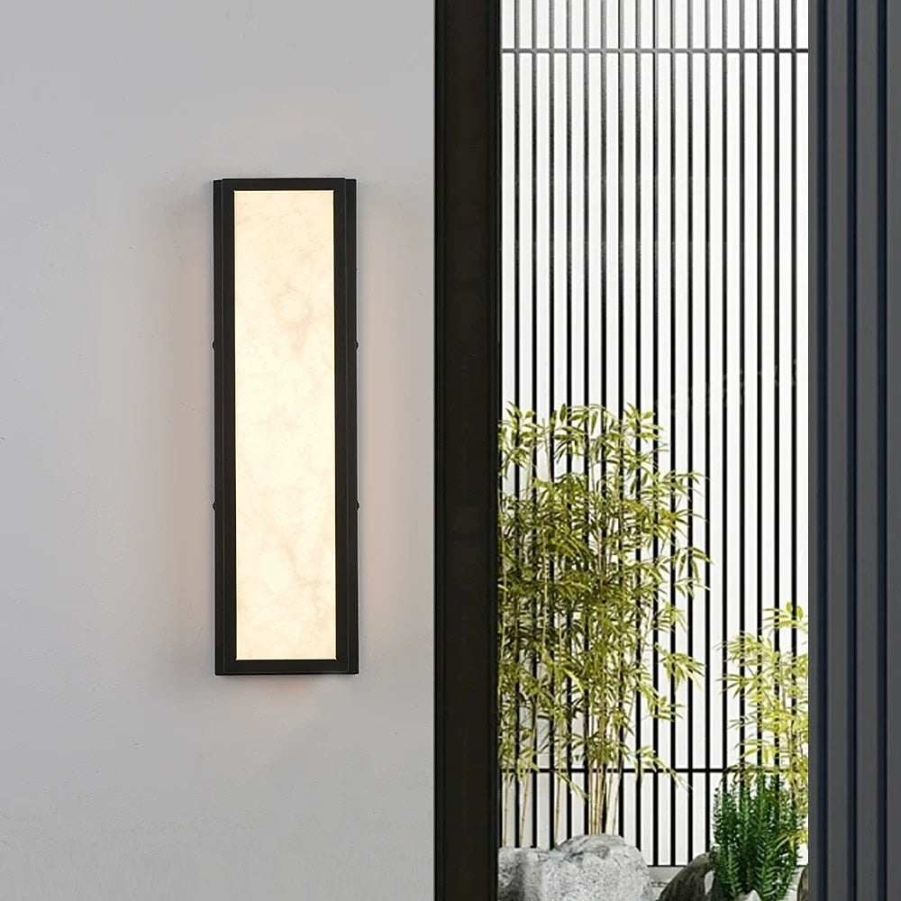 Modern Marble Rectangle Wall Light