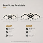 Modern Acrylic Linear Ceiling Light