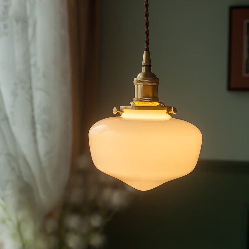 Glam Glass Globe Pendant Light