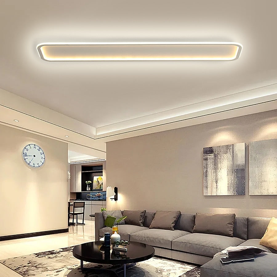 Modern Metal Linear Ceiling Light