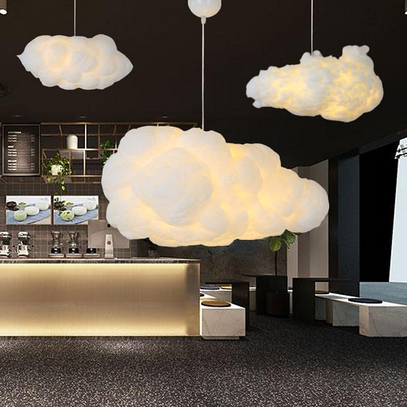 Modern PVC Cloud Pendant Light